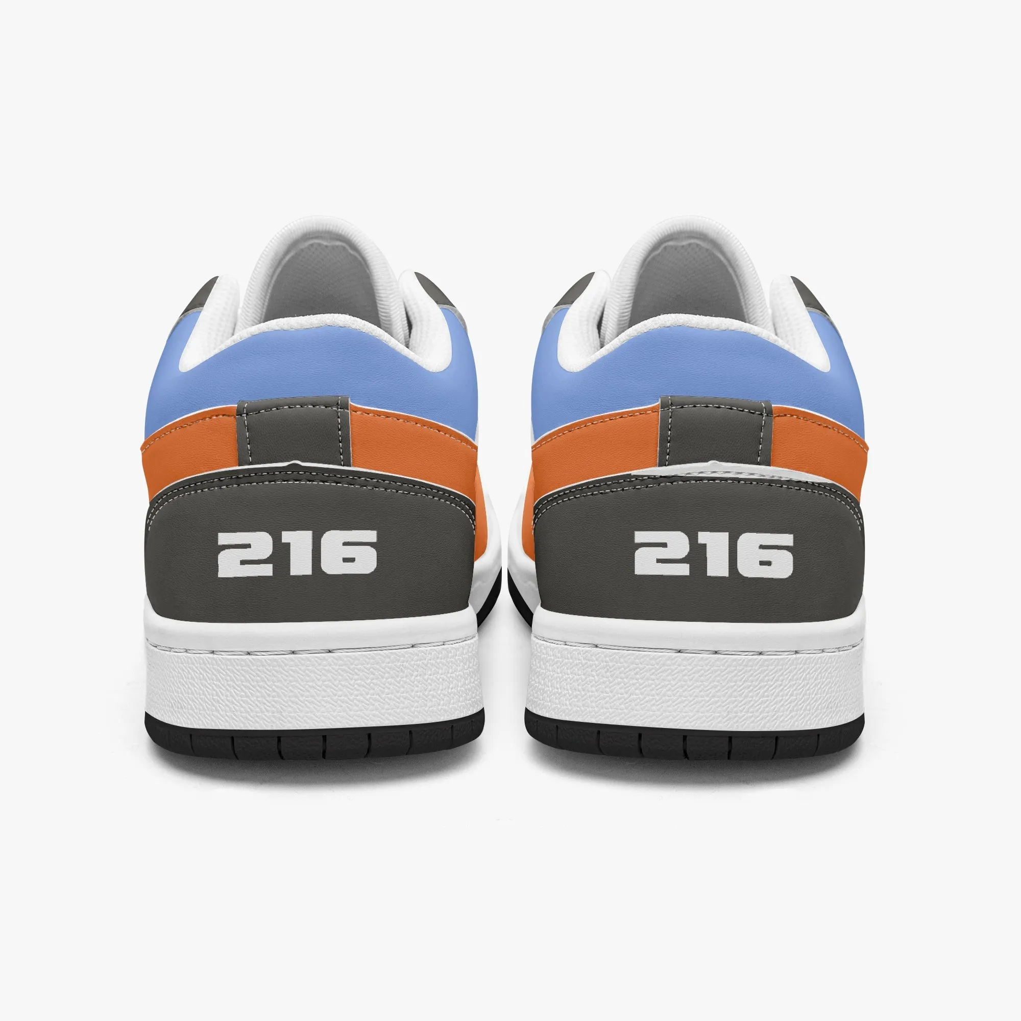 216 Retro Men's Low-Top Leather Basketball Shoes by Niche Era