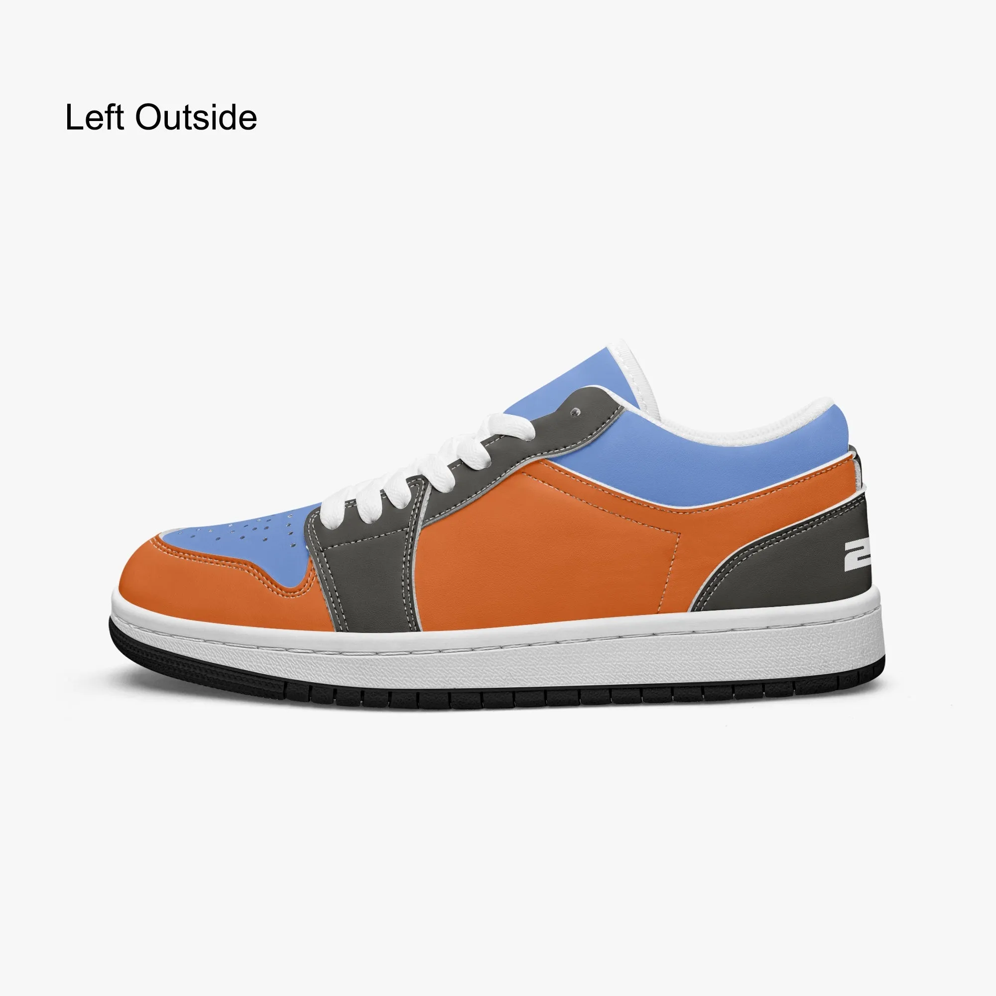 216 Retro Men's Low-Top Leather Basketball Shoes by Niche Era