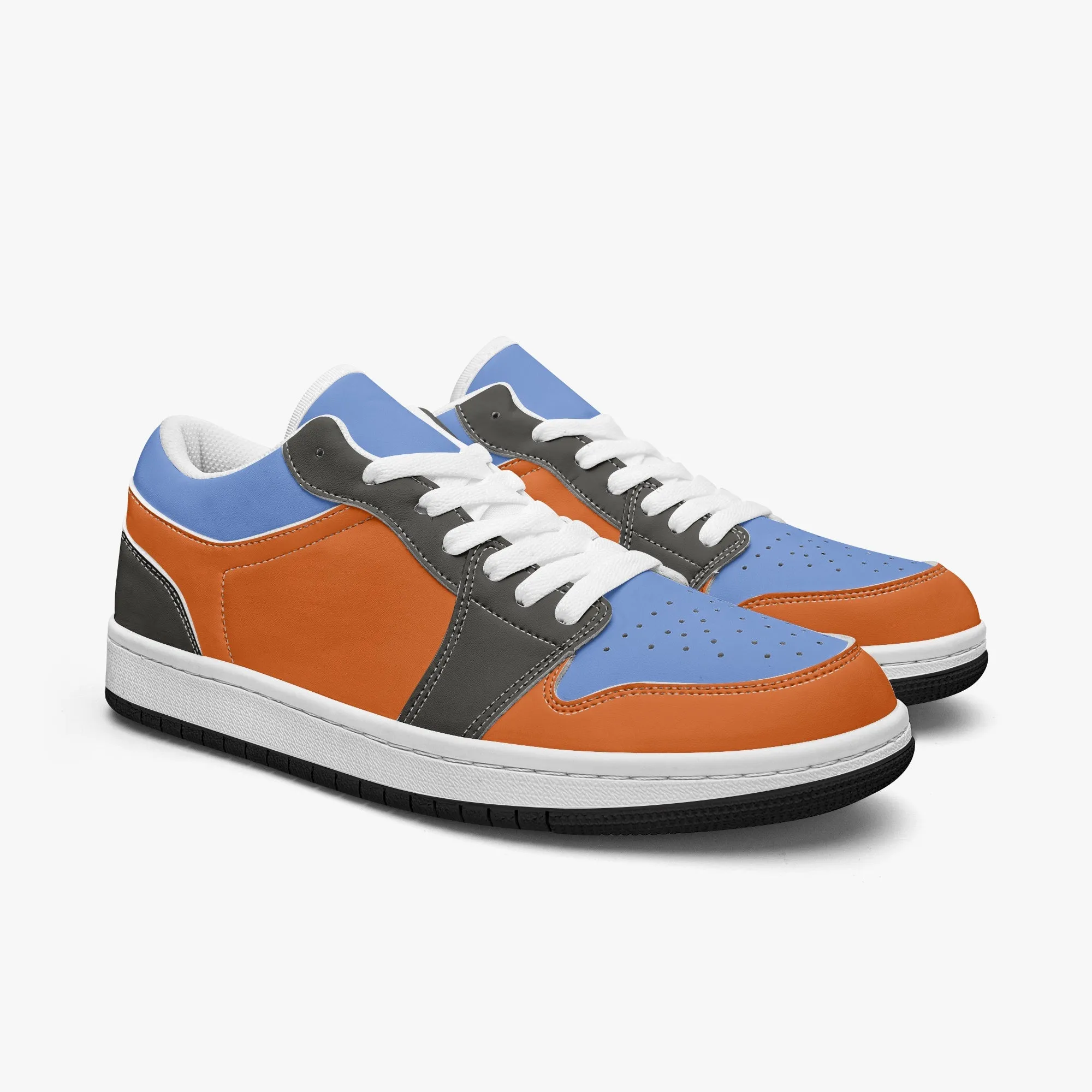 216 Retro Men's Low-Top Leather Basketball Shoes by Niche Era