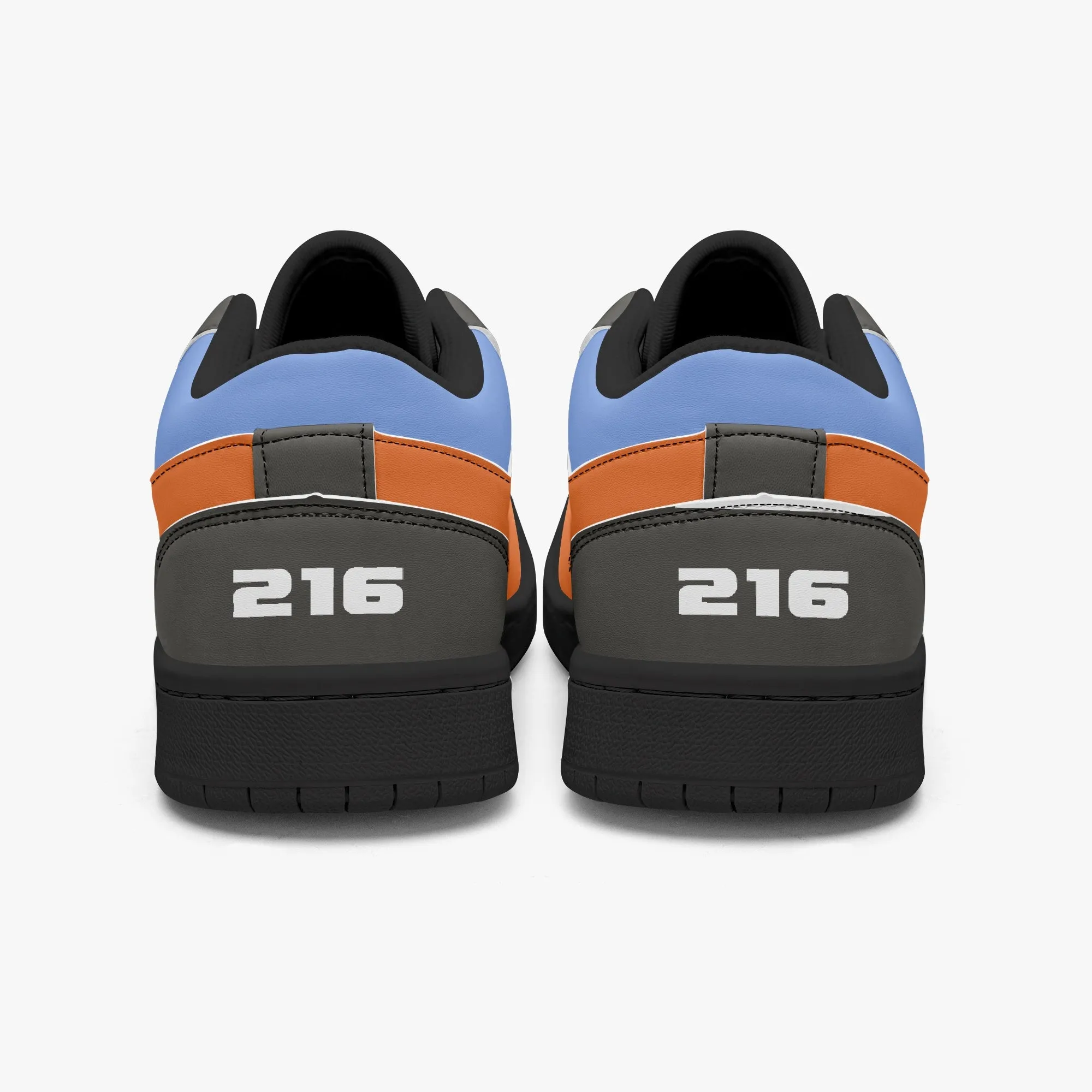216 Retro Men's Low-Top Leather Basketball Shoes by Niche Era