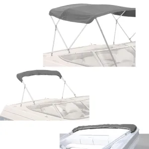 3 Bow Bimini Tops Replacement Canvas Cover (Canvas Only) Gray