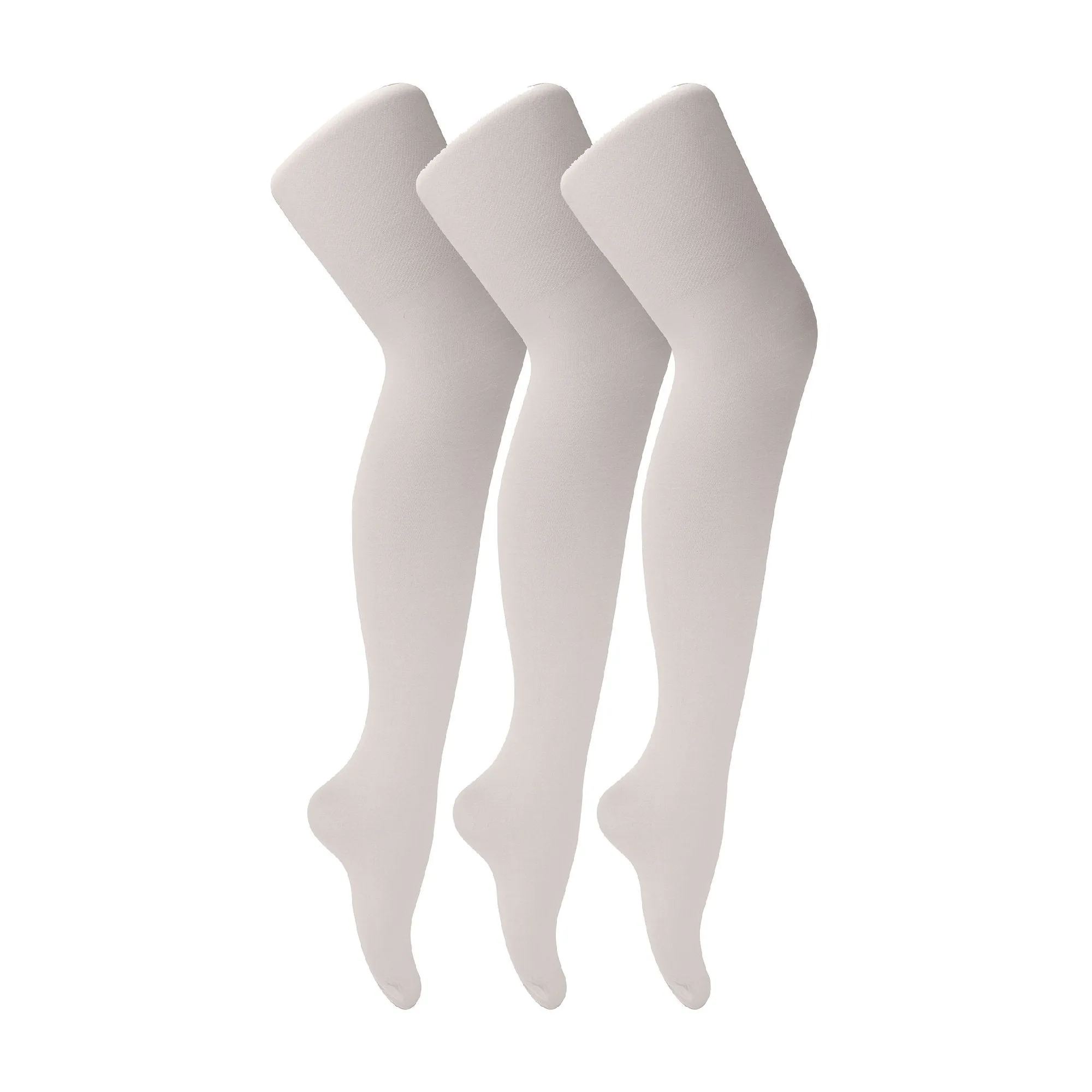 3 Pack Girls 70 Denier Soft Nylon Ballet Tights