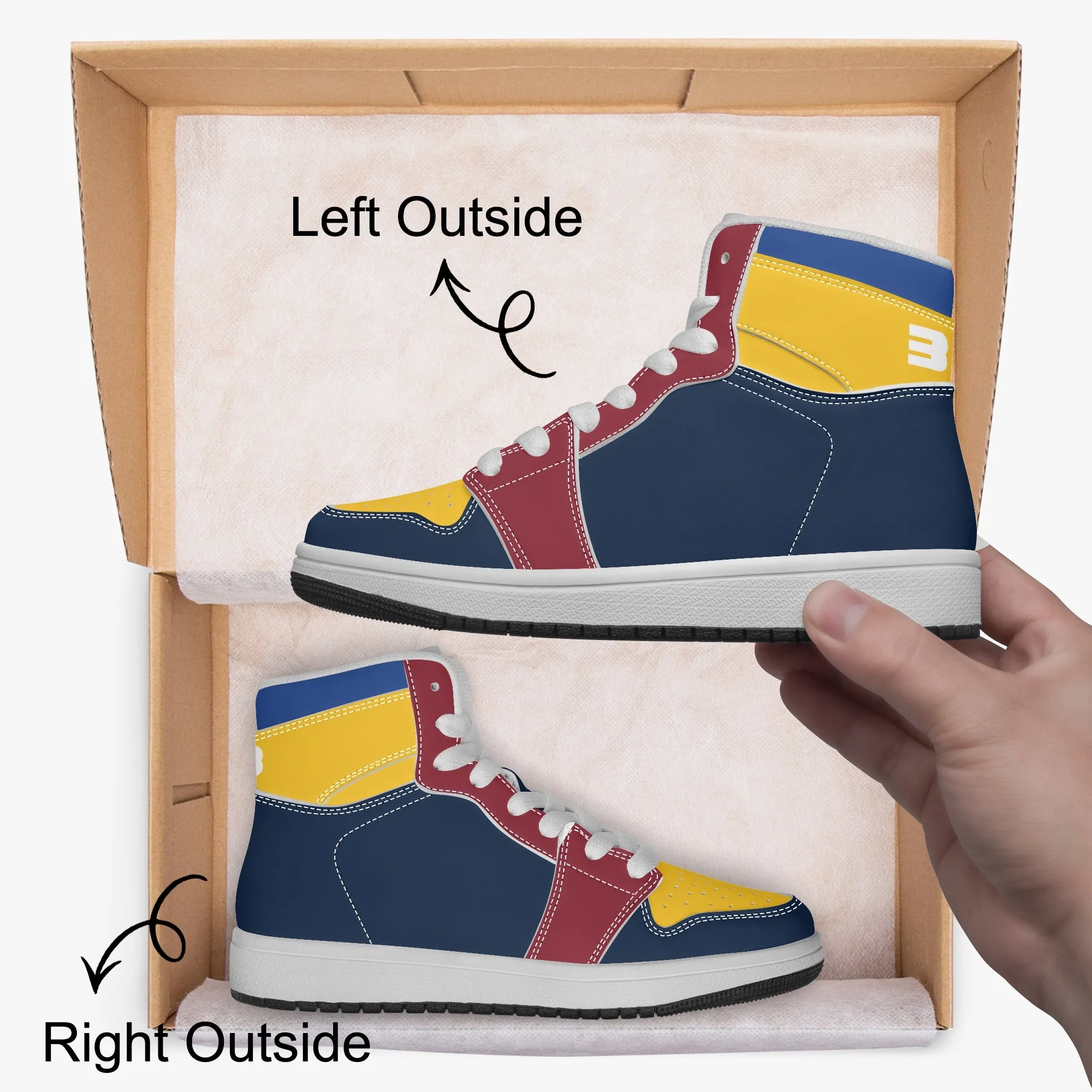 303 Girl's High-Top Basketball Shoes by Niche Era