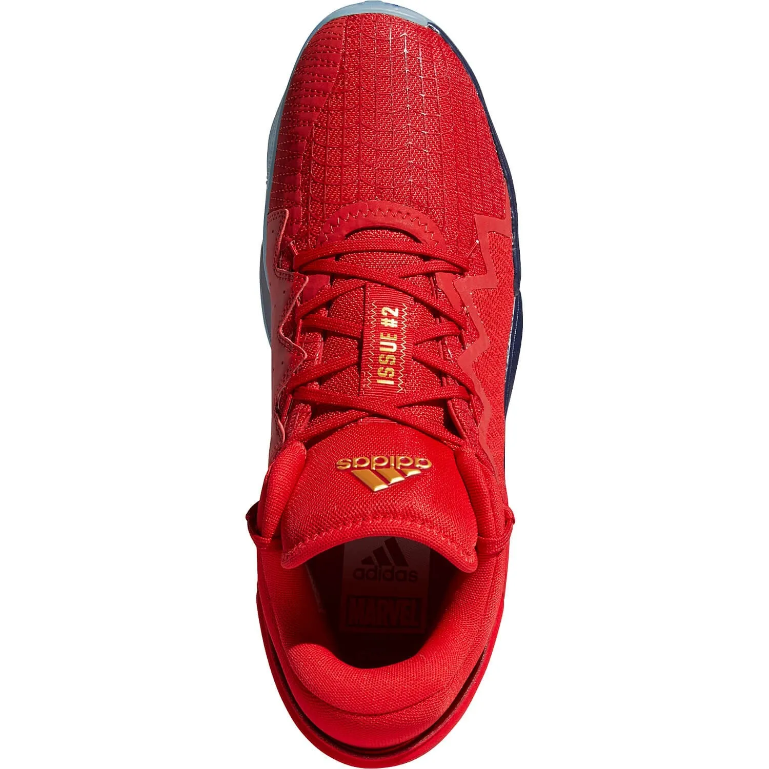 Adidas D.O.N. Issue 2 scarlet/navy/gold