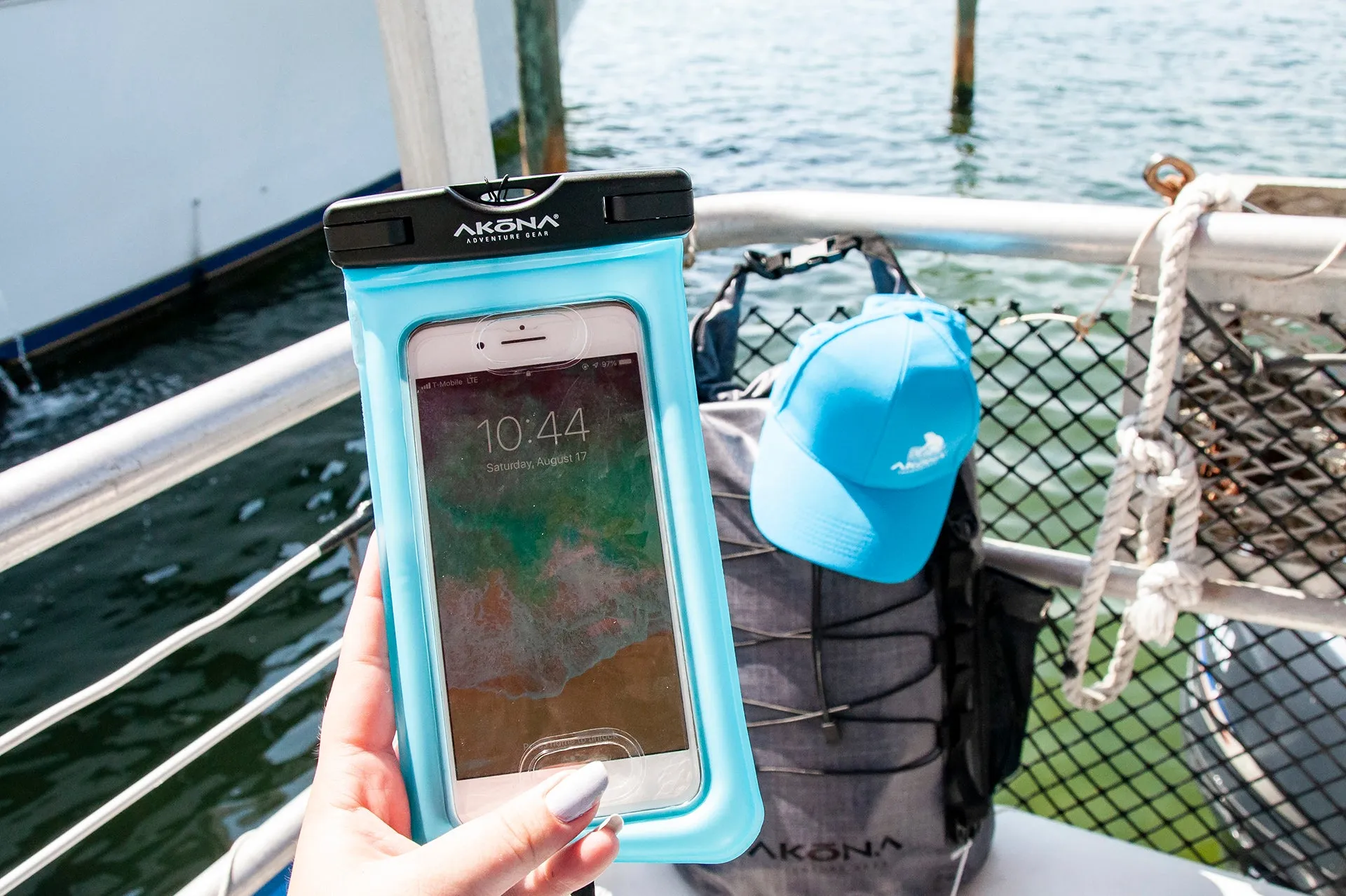 Akona - Gobi Floating Dry Phone Case - Clear SALE