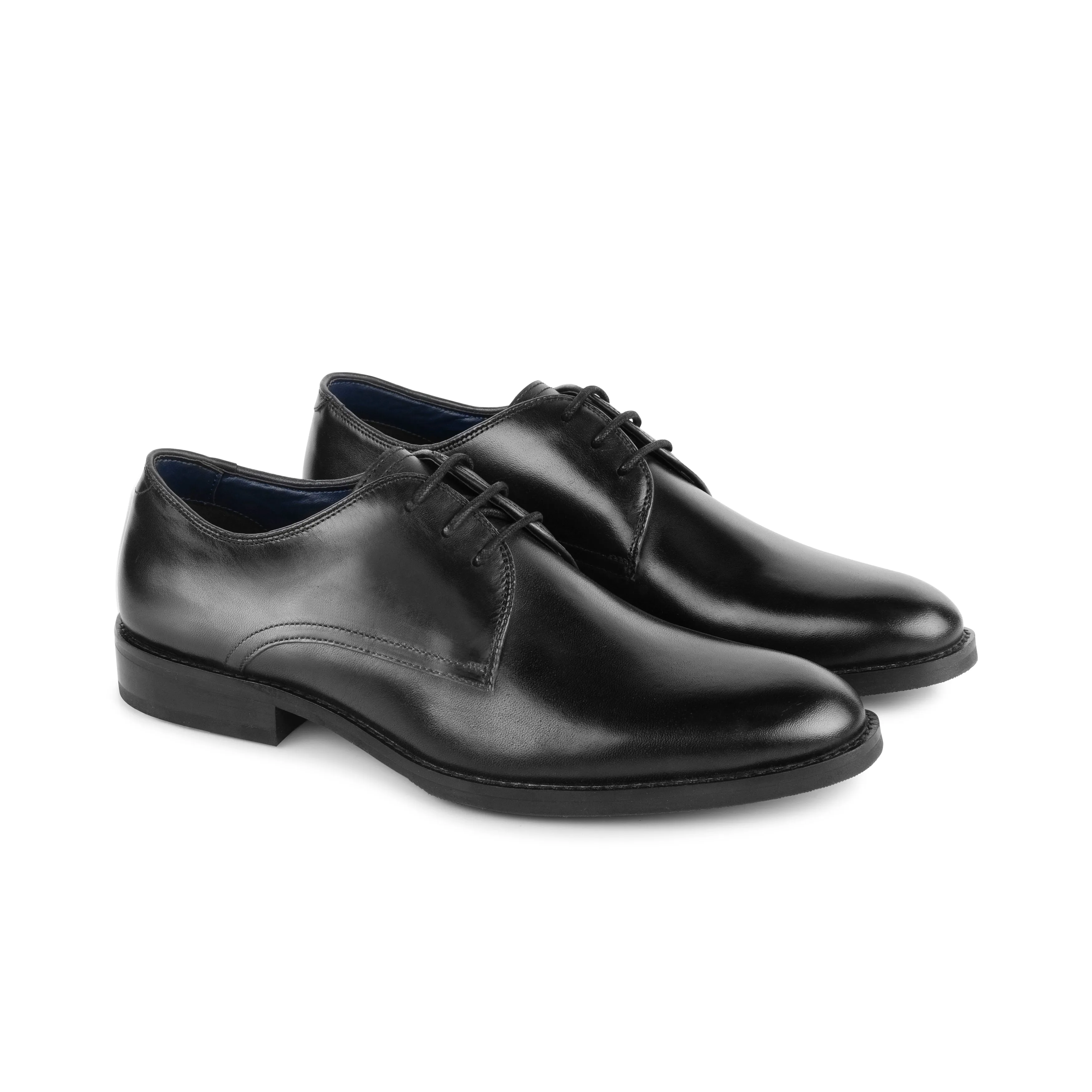 Alex Men's Derby Shoe - BLACK