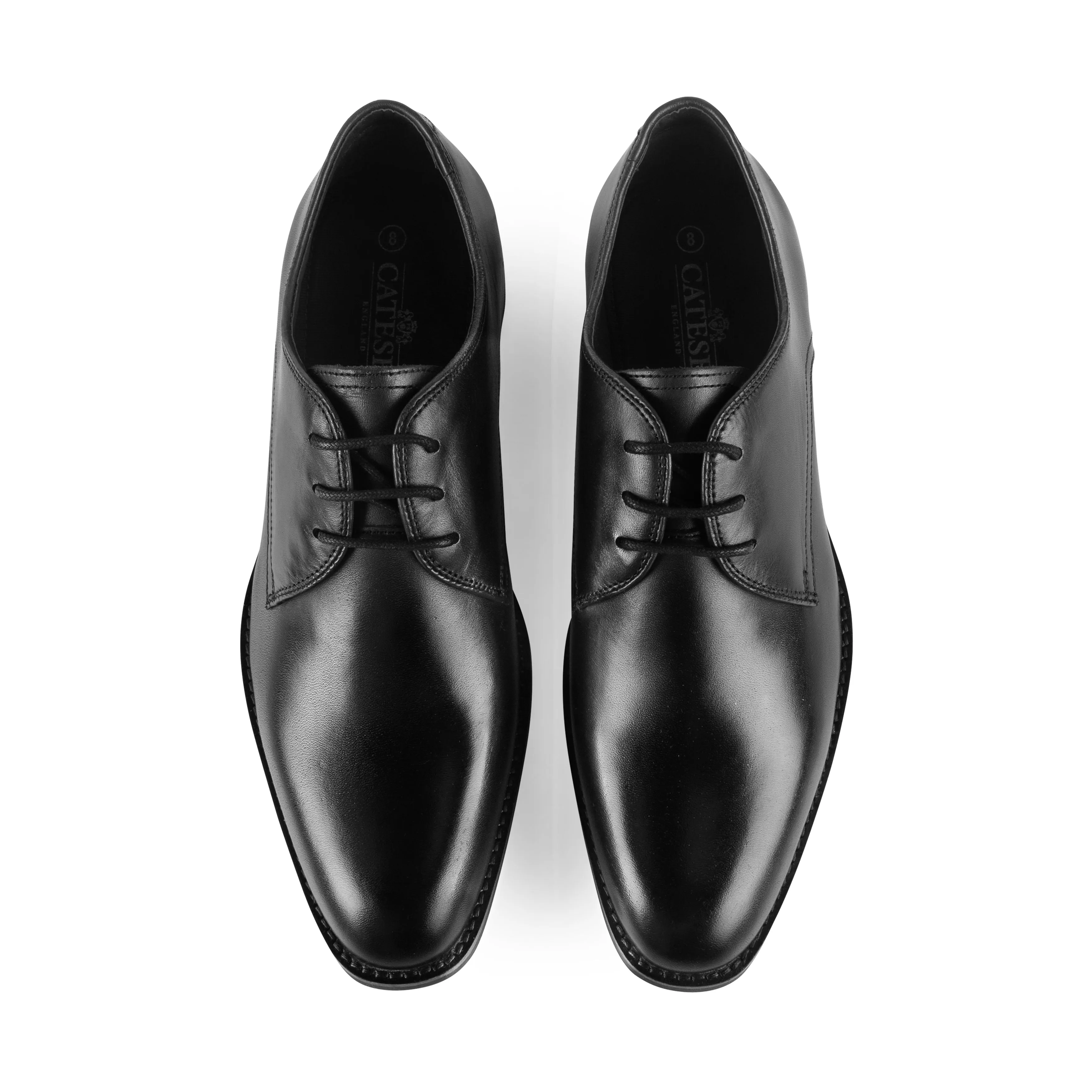 Alex Men's Derby Shoe - BLACK
