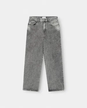 Baggy Denim Jeans Washed Grey