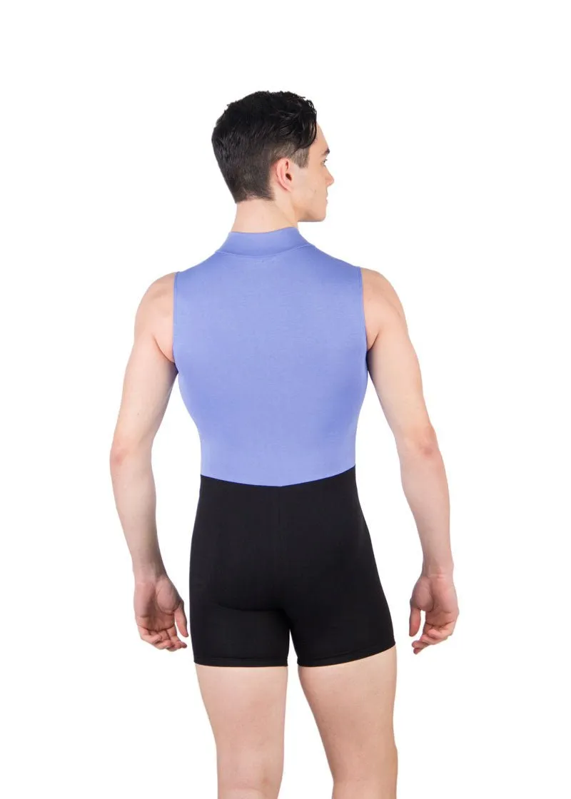 Ballet Rosa Men's Biketard Siegfried - Black & Sky