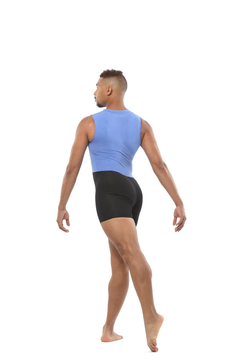 Ballet Rosa Men's Biketard Siegfried - Black & Sky