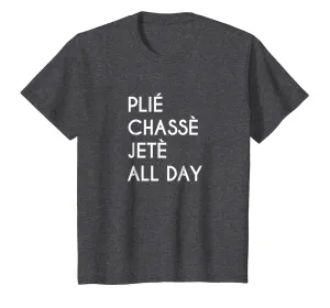 Ballet T Shirt Dance Ballet Top Ballerina Shirt Barre Gift
