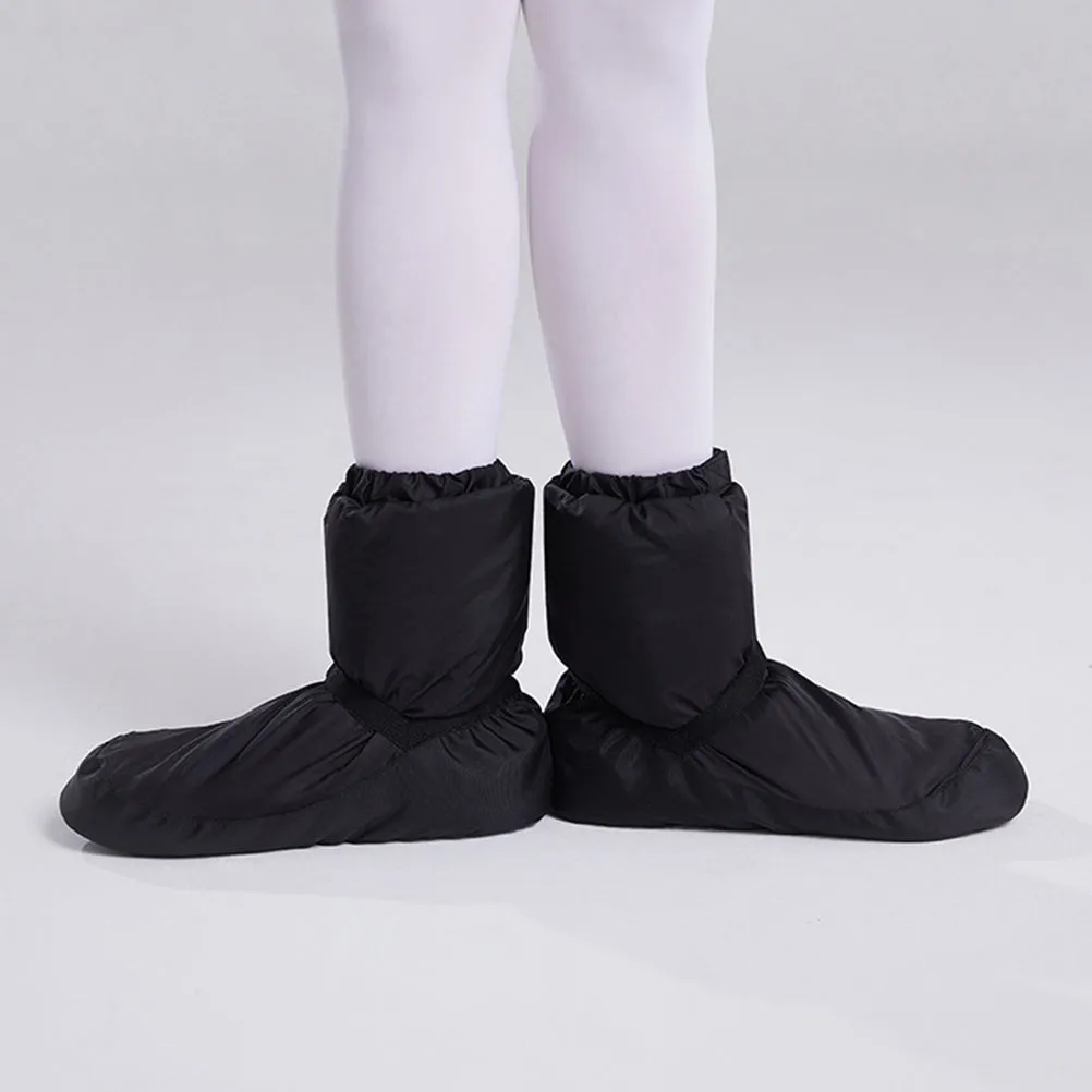 Ballet Warm Up Booties Ballerina Women Girls Winter Boots Ballet Shoes Dance Shoes for Adult Big Kids