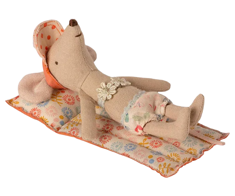 Beach Float Air Mattress, Mouse - Flower