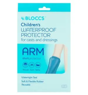 Bloccs Waterproof Protector for Casts and Dressings - Child Short Arm 10-14 yr | L
