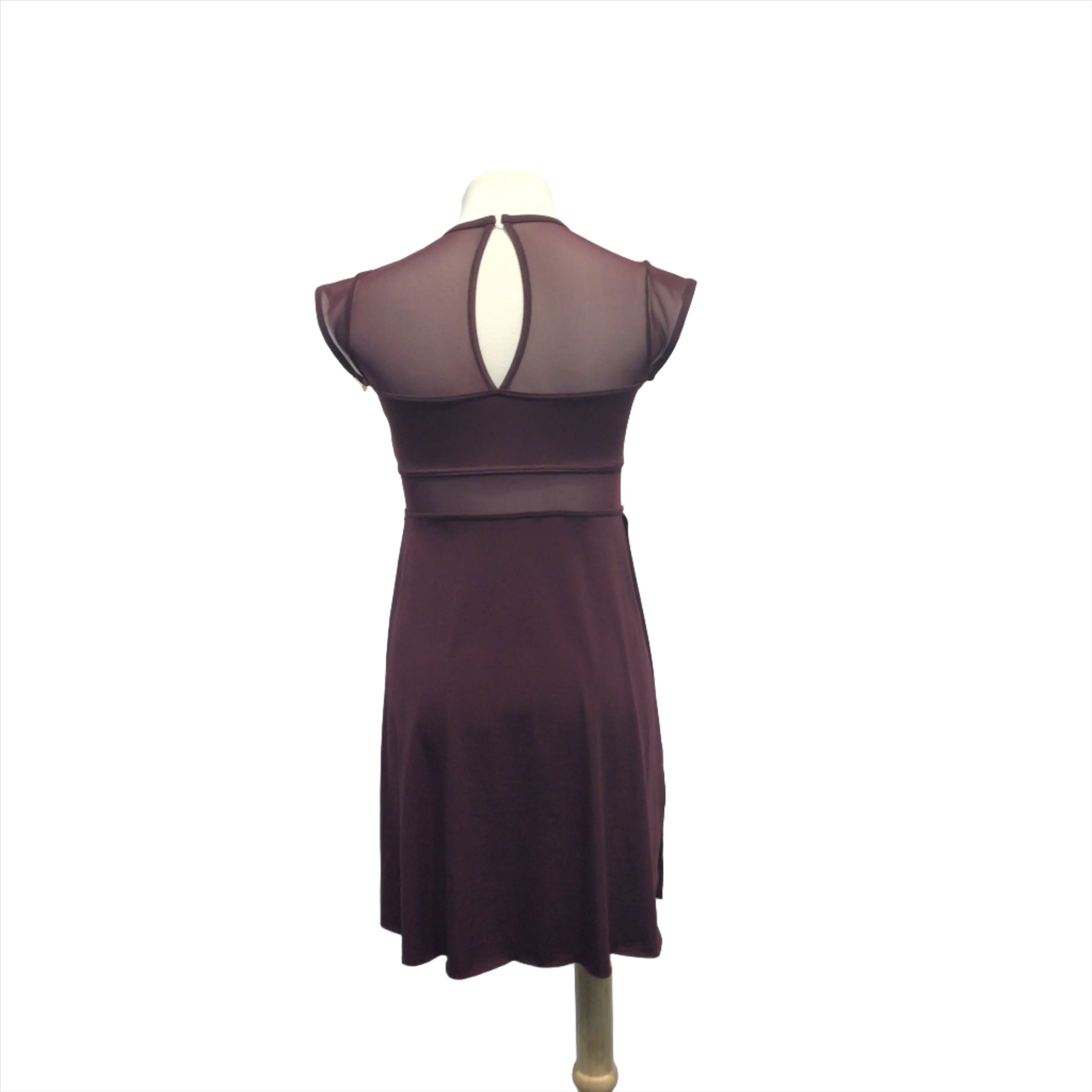 Burgundy Lyrical Dress