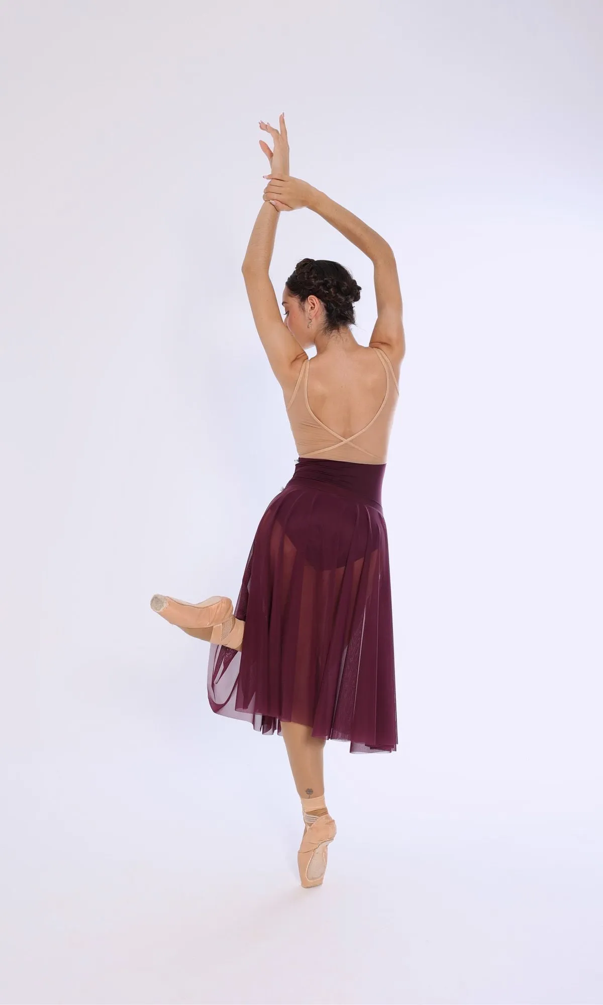 Calathea Bougainvillea ballet leotard