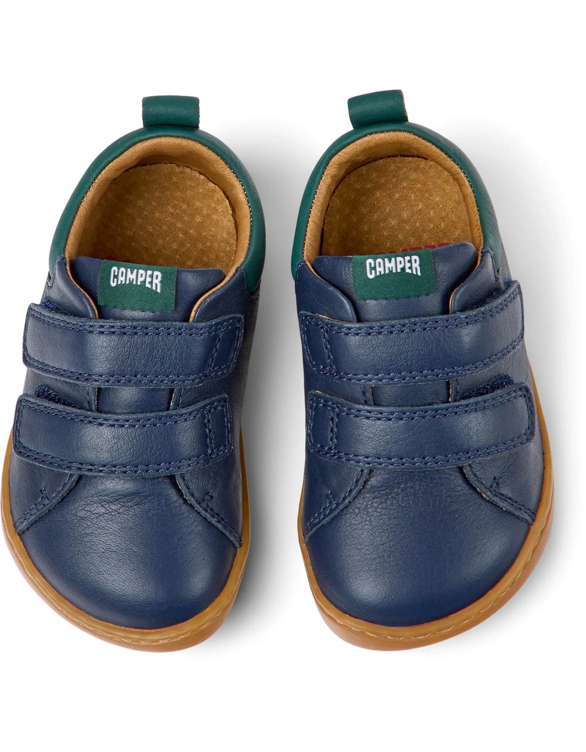 Camper Kids Shoes | Peu Cami Velcro | Dark Blue