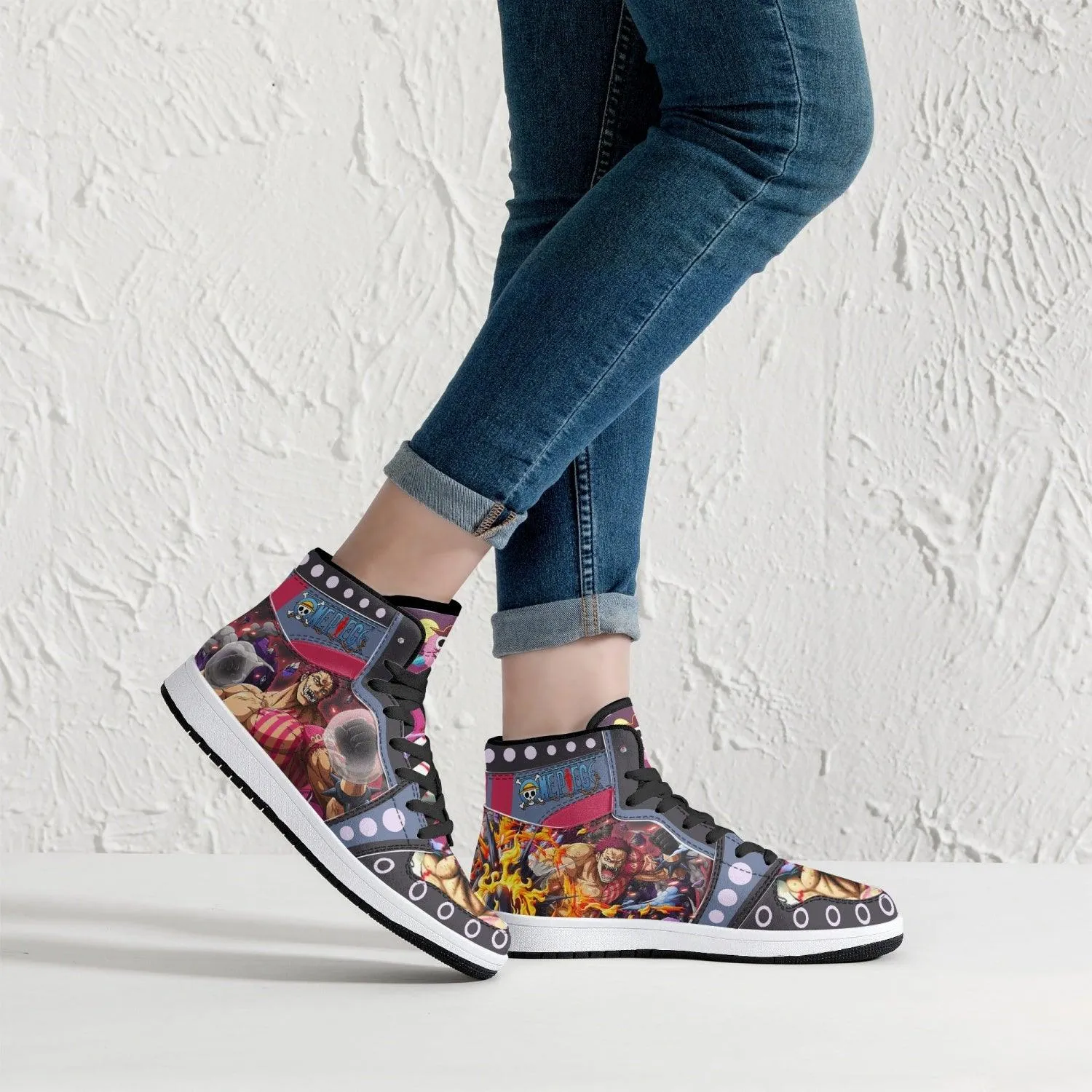 Charlotte Katakuri Awakening One Piece Mid 1 Basketball Shoes