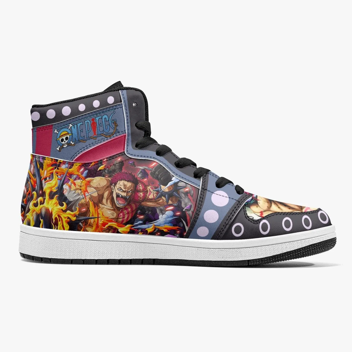 Charlotte Katakuri Awakening One Piece Mid 1 Basketball Shoes
