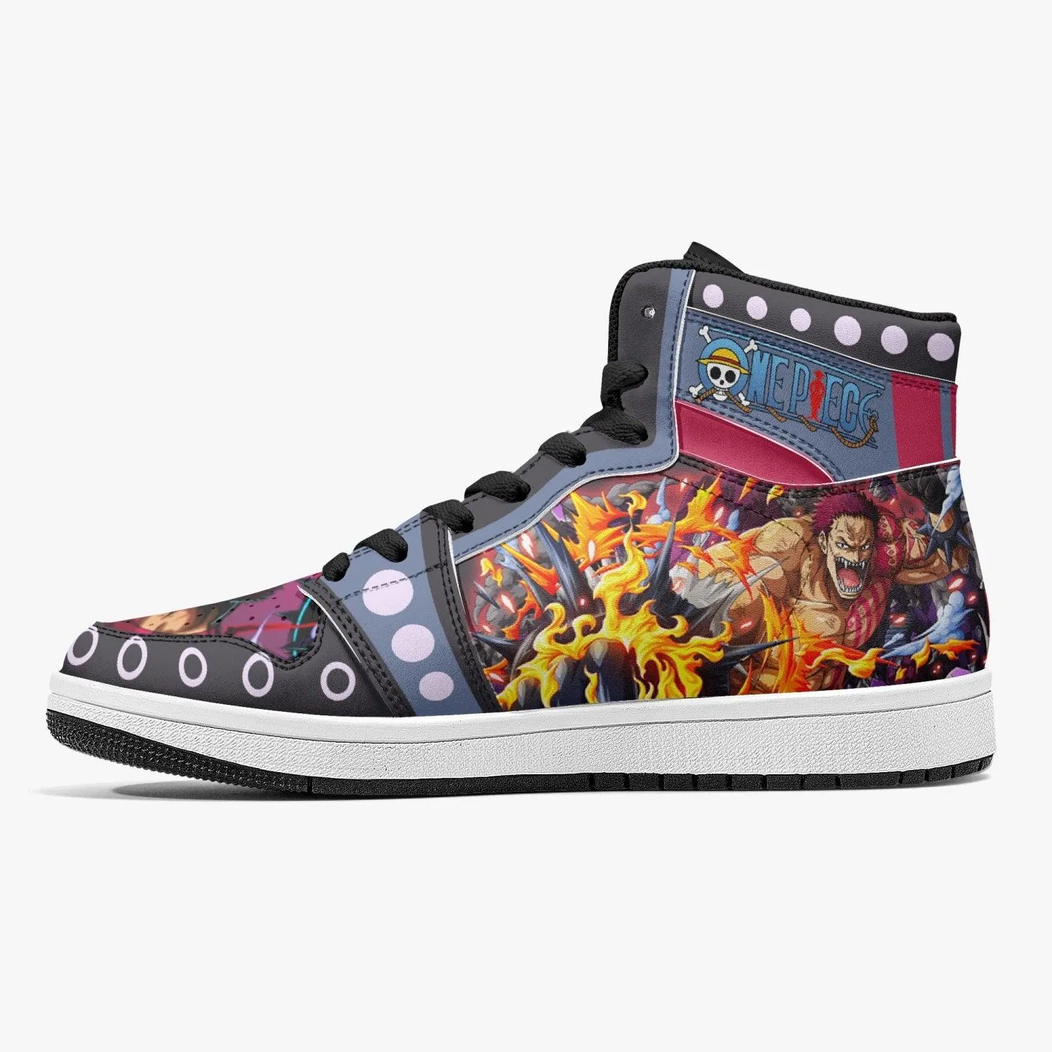 Charlotte Katakuri Awakening One Piece Mid 1 Basketball Shoes