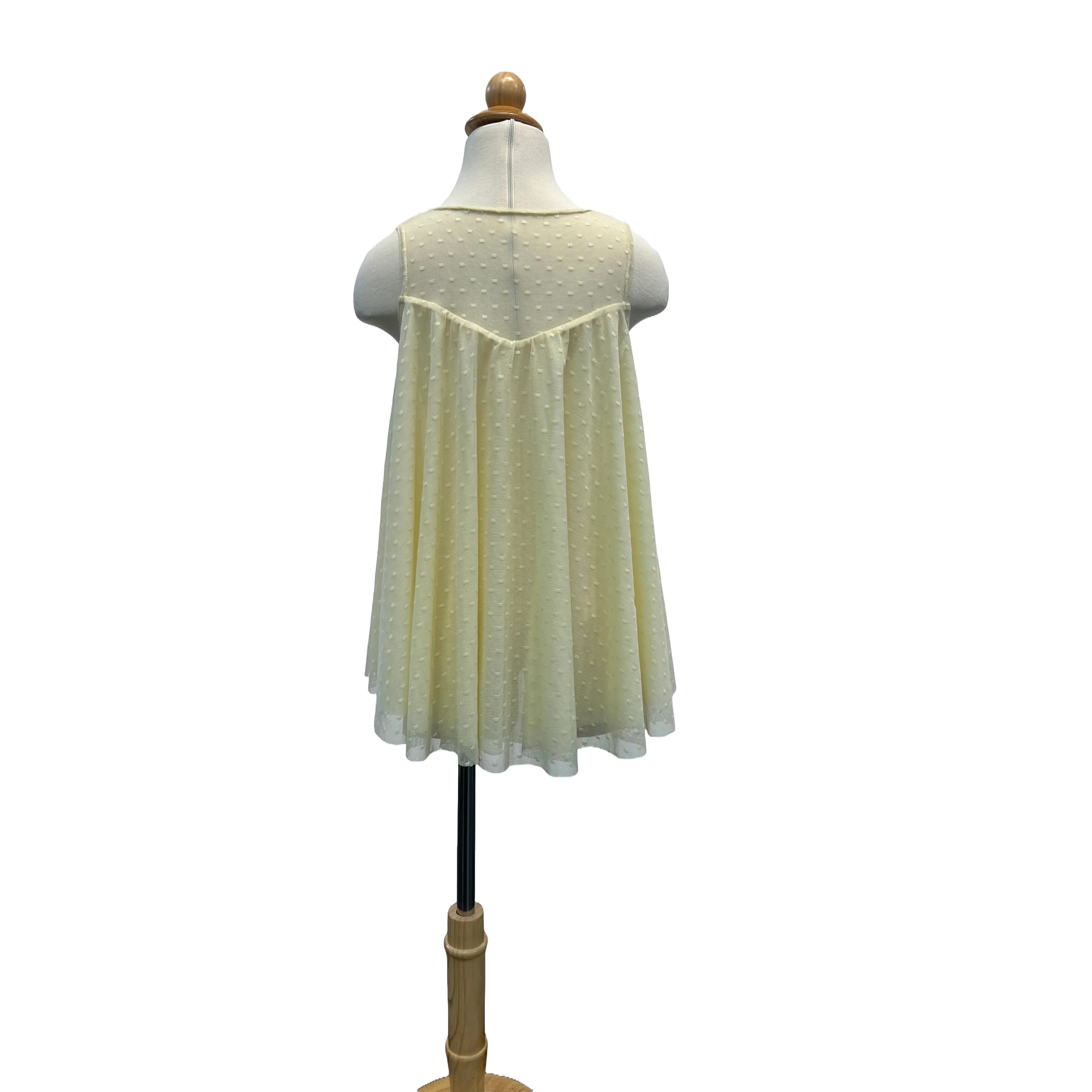 Child Medium Light Yellow Dress