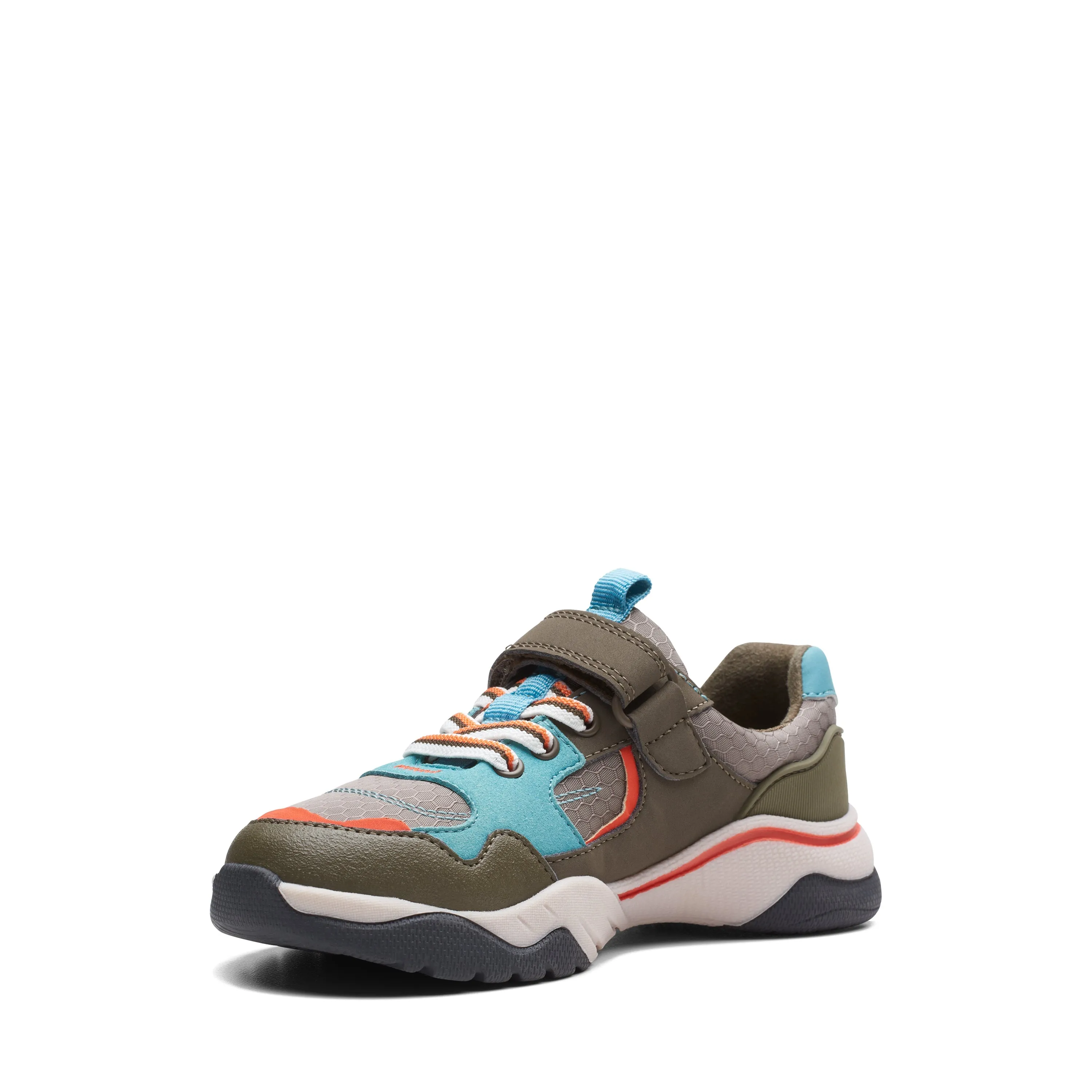 CLARKS BOYS FEATHER JUMP KID (WIDE FIT)