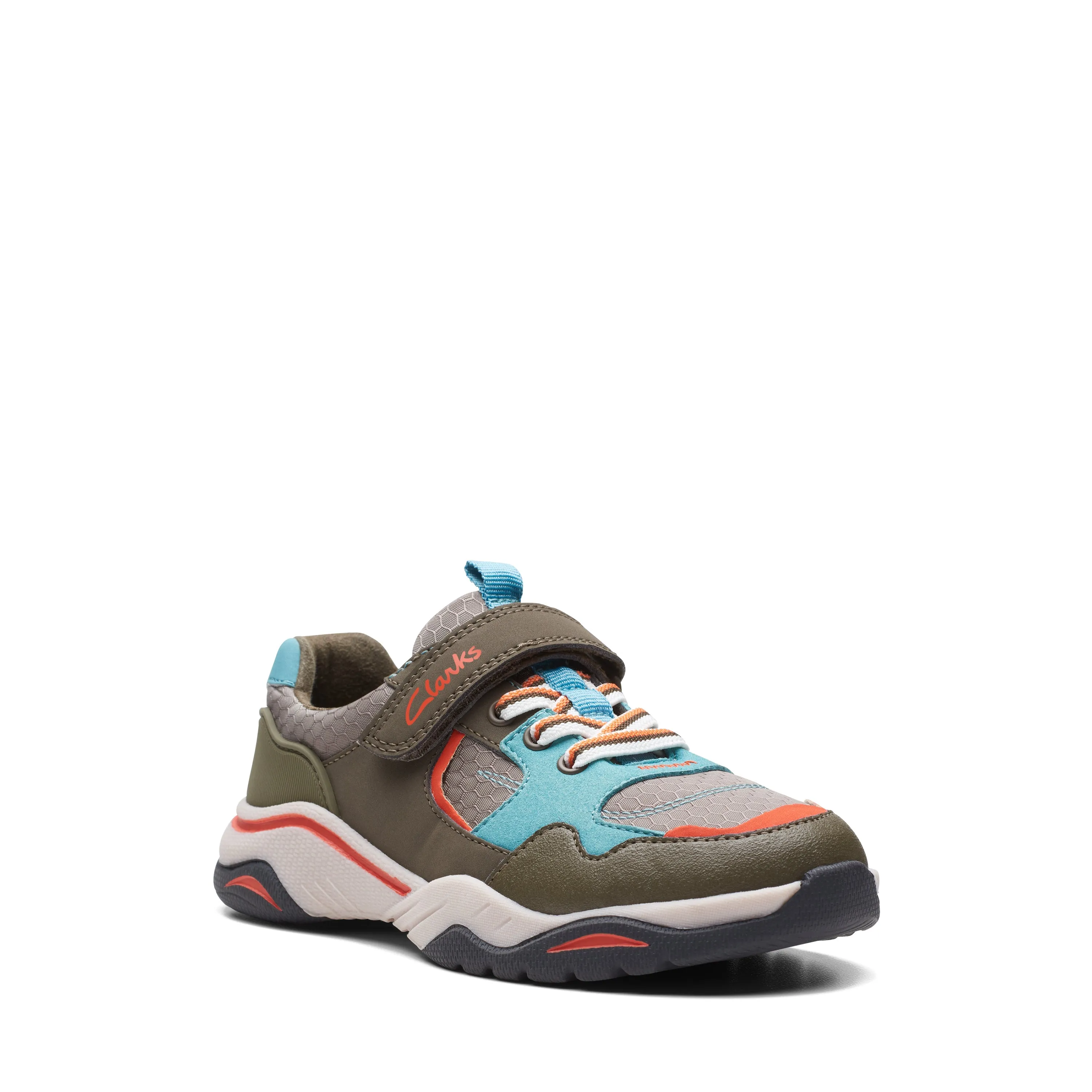 CLARKS BOYS FEATHER JUMP KID (WIDE FIT)