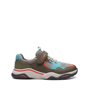 CLARKS BOYS FEATHER JUMP KID (WIDE FIT)