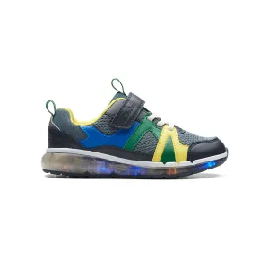 CLARKS BOYS SPARK GLEAM KID (WIDE FIT)