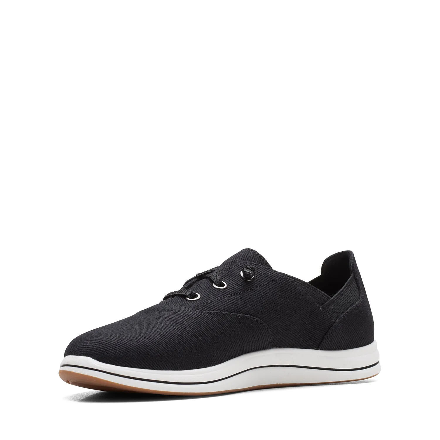 Clarks Brinkley Ave Shoes - Black - 261665974 - D Width (Standard Fit)
