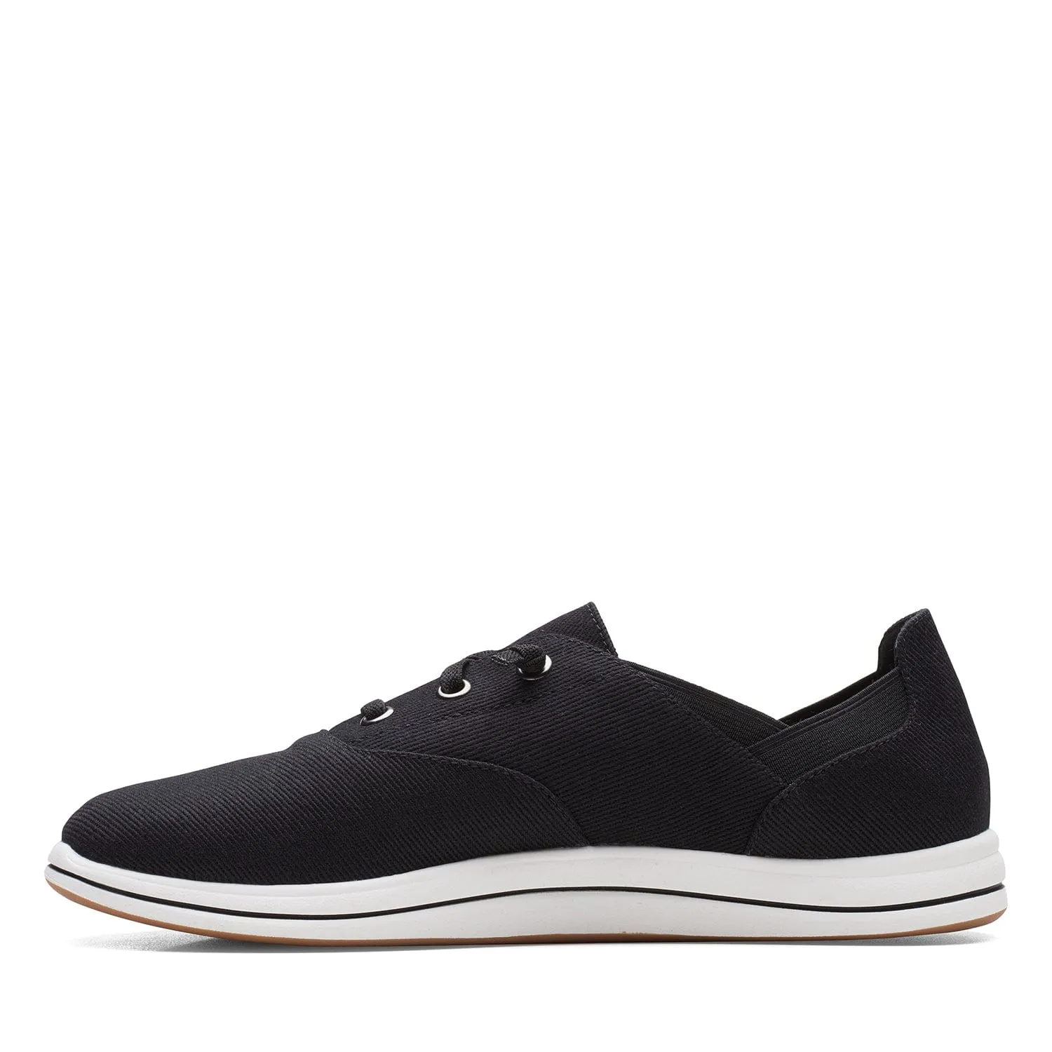 Clarks Brinkley Ave Shoes - Black - 261665974 - D Width (Standard Fit)