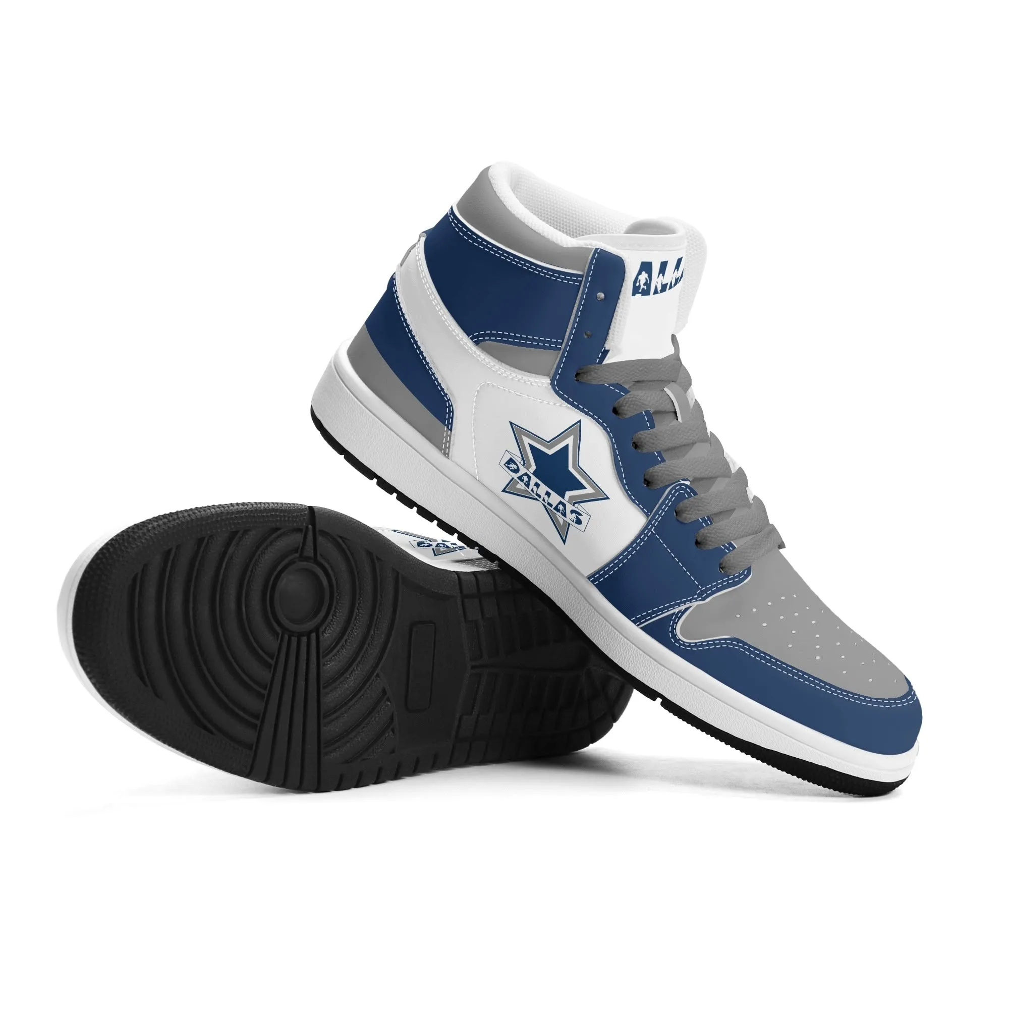 Dallas Football Sports Team Themed Shoes