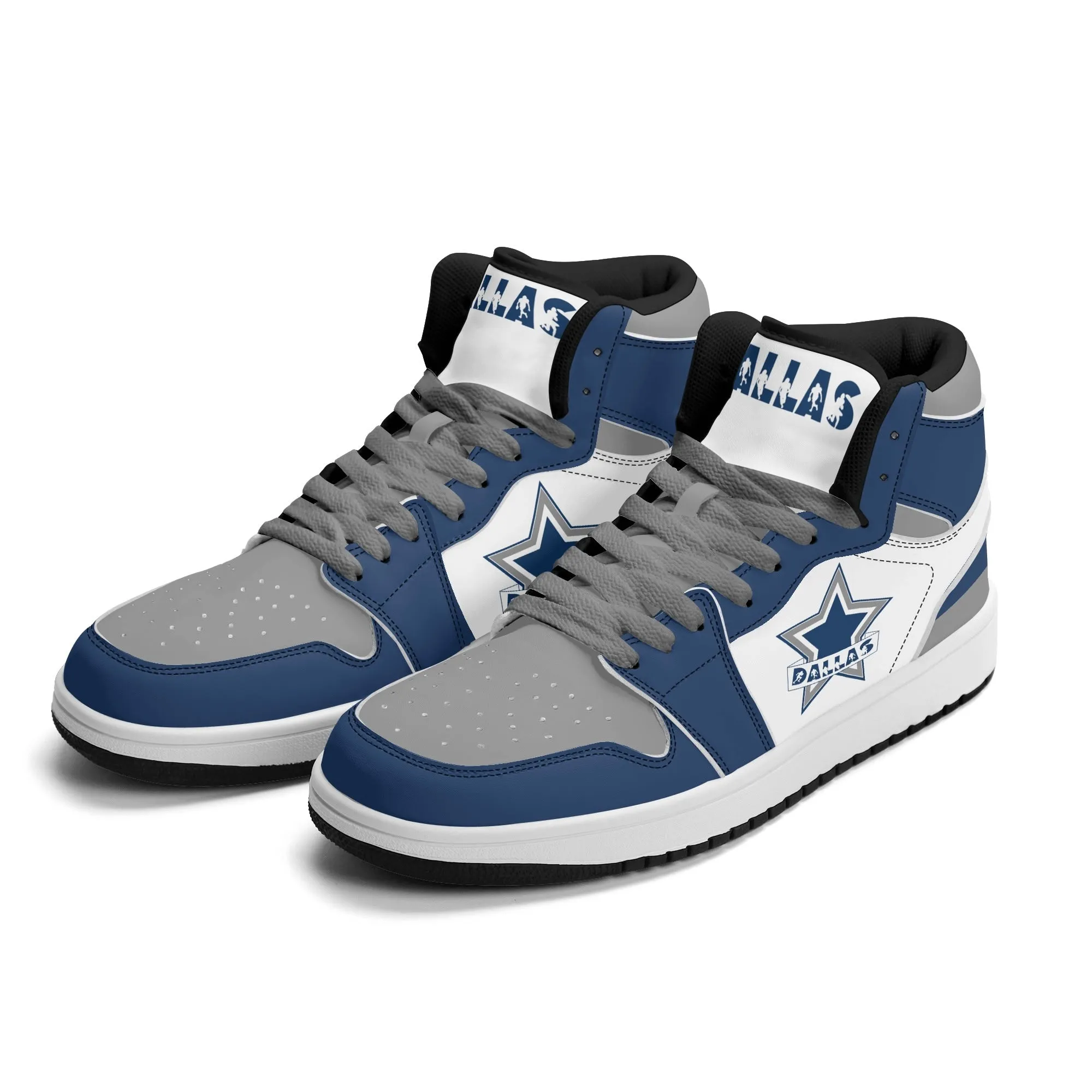 Dallas Football Sports Team Themed Shoes