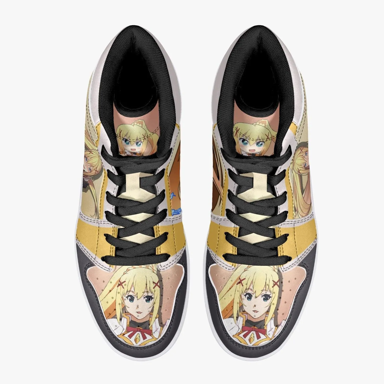 Darkness Konosuba Mid 1 Basketball Shoes