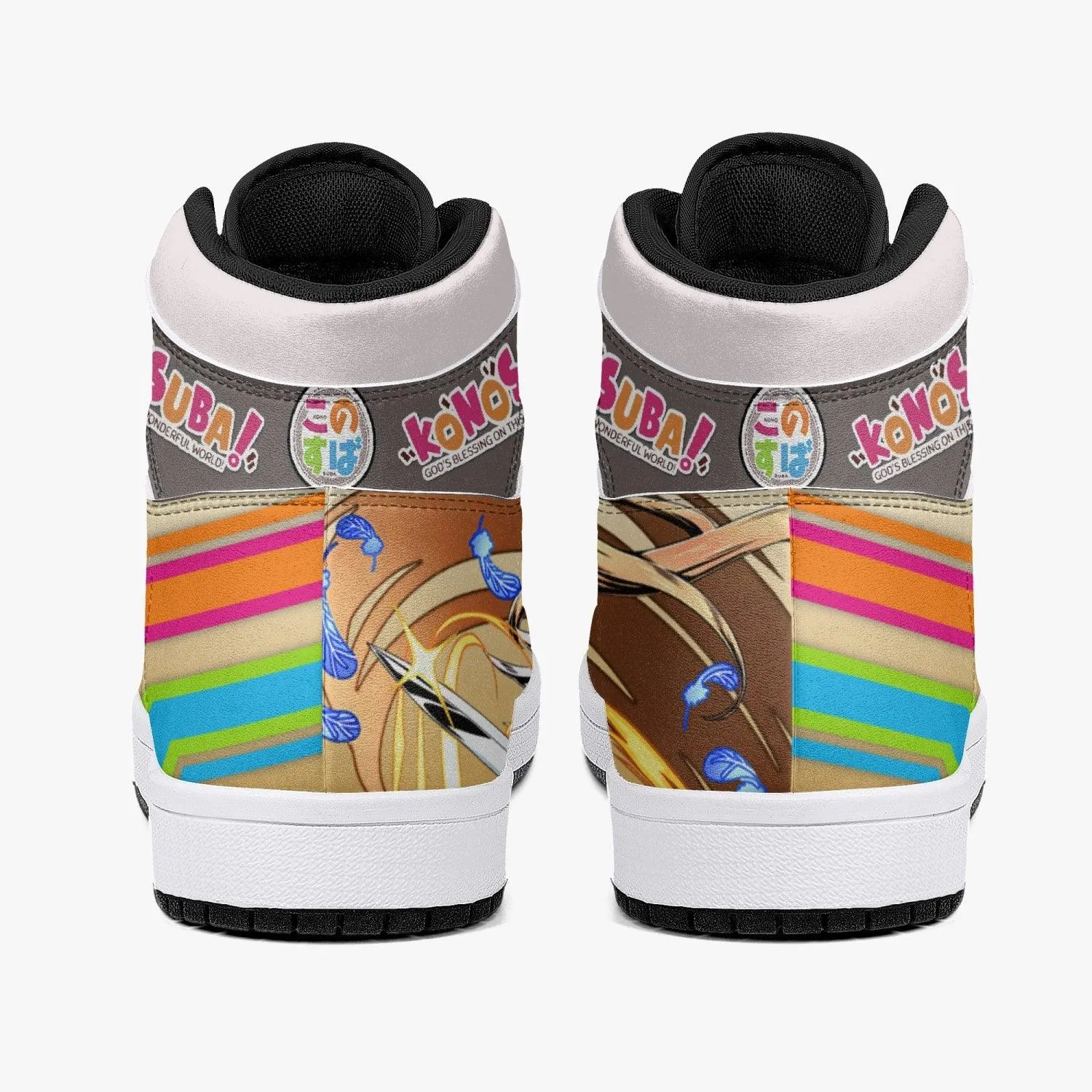 Darkness Konosuba Mid 1 Basketball Shoes