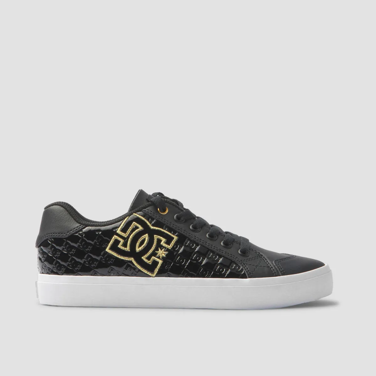 DC Chelsea Plus SE SN Shoes - Black/Gold - Womens