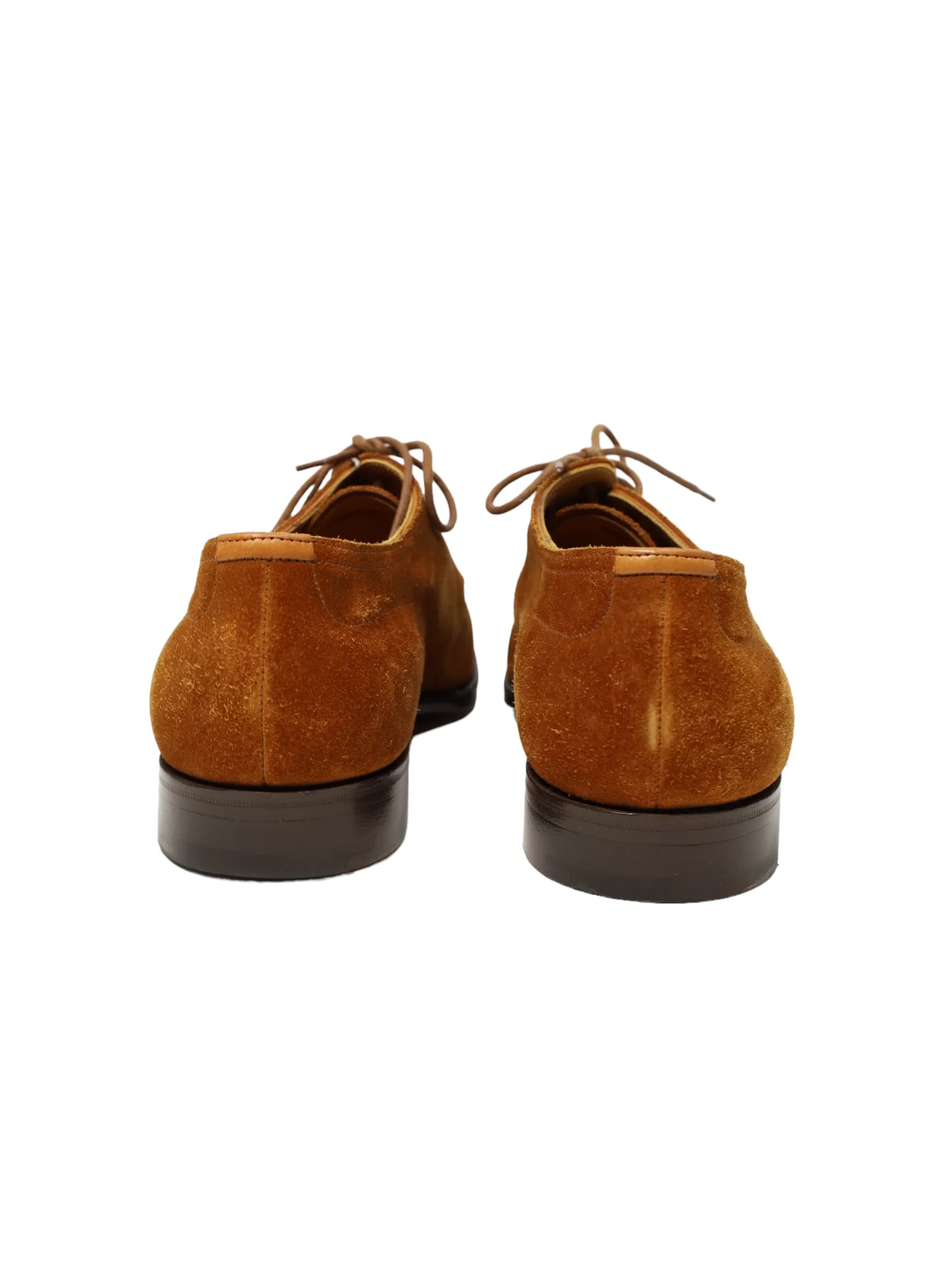 Edward Green Tobacco Suede Unlined Dover Derby