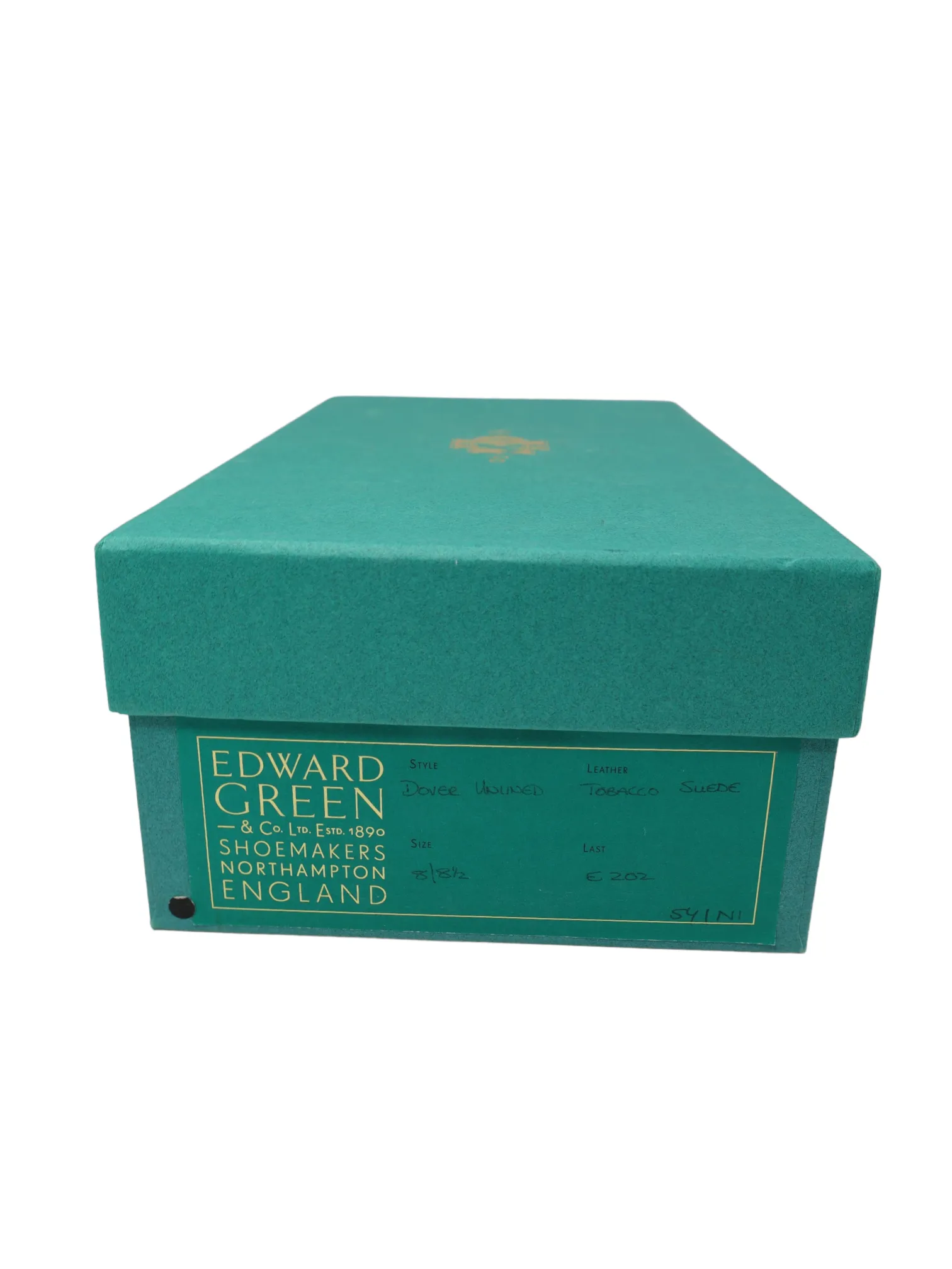 Edward Green Tobacco Suede Unlined Dover Derby