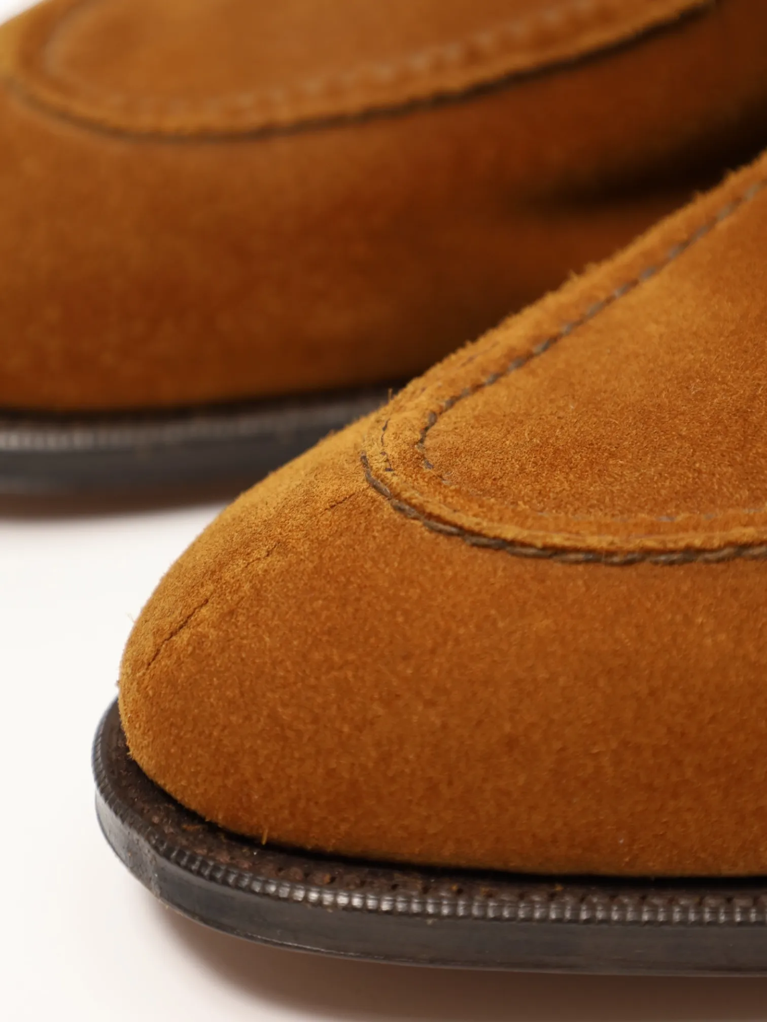 Edward Green Tobacco Suede Unlined Dover Derby