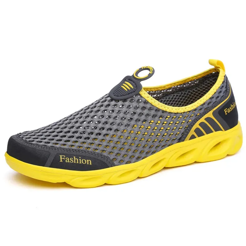 Fashion Casual Shoes Lightweight Summer Breathable Men Shoes Outdoor Comfortable Women Footwear Male Ladies Walking Shoes 36-45