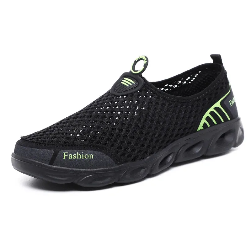 Fashion Casual Shoes Lightweight Summer Breathable Men Shoes Outdoor Comfortable Women Footwear Male Ladies Walking Shoes 36-45