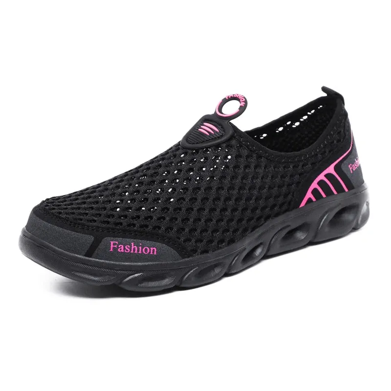 Fashion Casual Shoes Lightweight Summer Breathable Men Shoes Outdoor Comfortable Women Footwear Male Ladies Walking Shoes 36-45