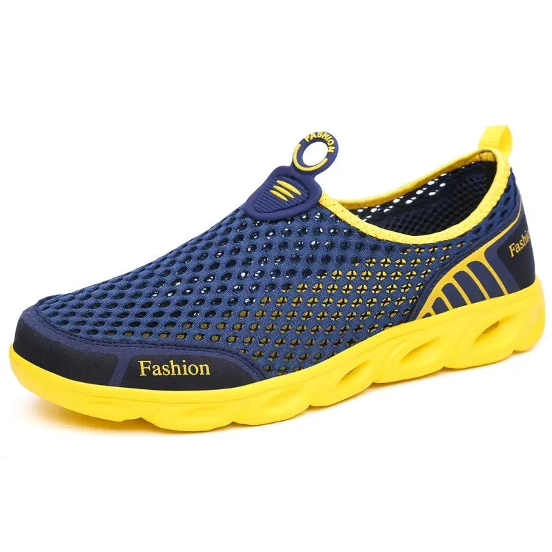 Fashion Casual Shoes Lightweight Summer Breathable Men Shoes Outdoor Comfortable Women Footwear Male Ladies Walking Shoes 36-45