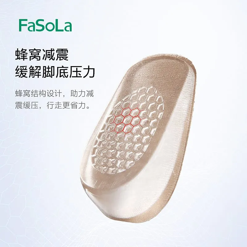 FaSoLa Women's Invisible Height Increase Insoles - 3.5cm