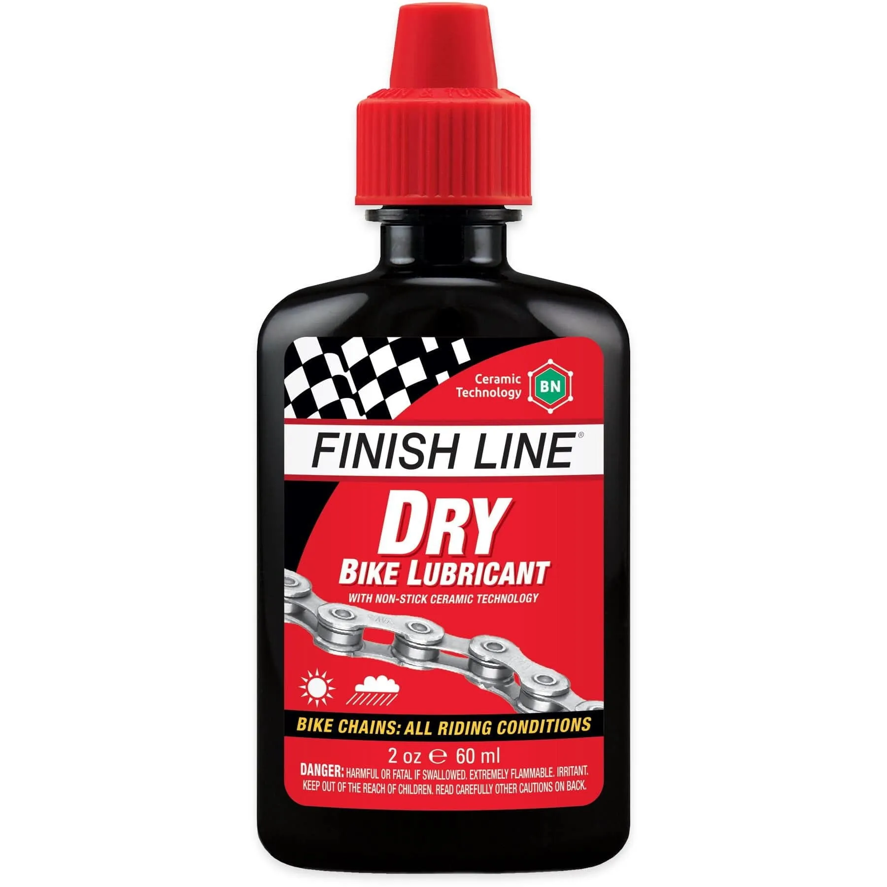 Finish Line Dry Lube Ceremic Tech Chain Lube 60ml