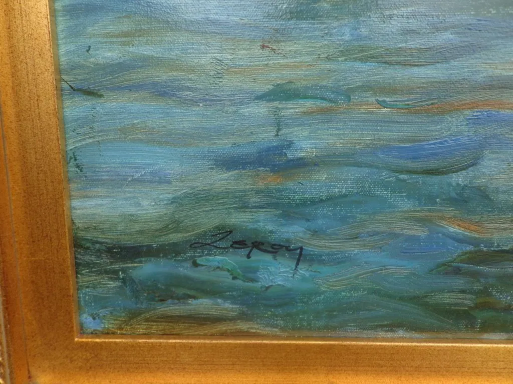 Fishing Excursion Boat Painting