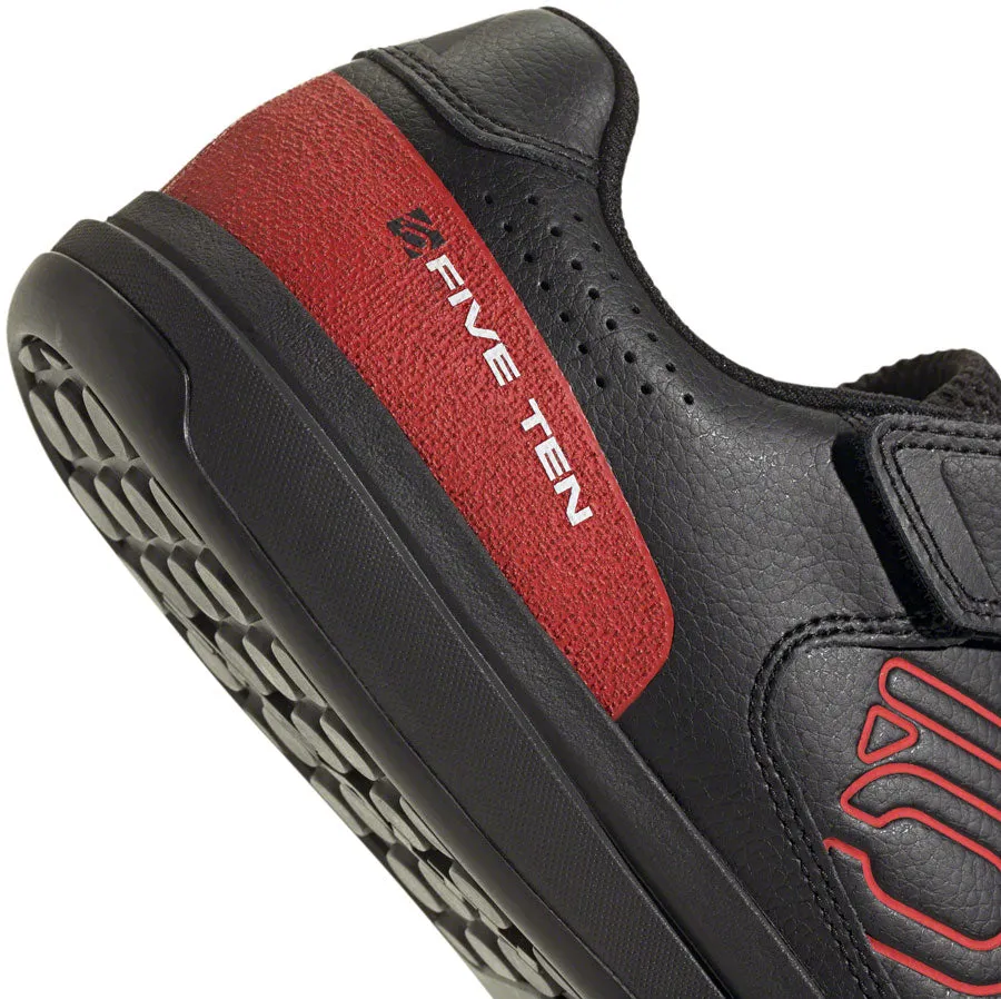 Five Ten Hellcat Mountain Clipless Shoes - Men's, Core Black/Red/FTWR White, 10.5