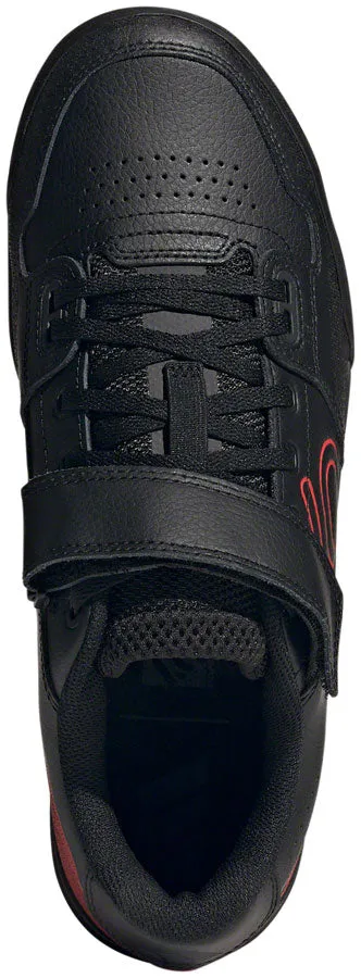 Five Ten Hellcat Mountain Clipless Shoes - Men's, Core Black/Red/FTWR White, 10.5