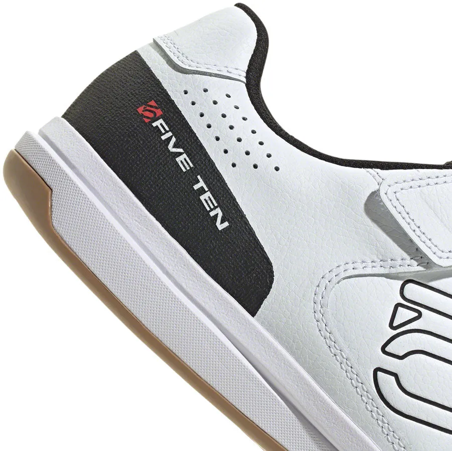 Five Ten Hellcat Mountain Clipless Shoes - Mens FTWR White/Core BLK/Red 11.5