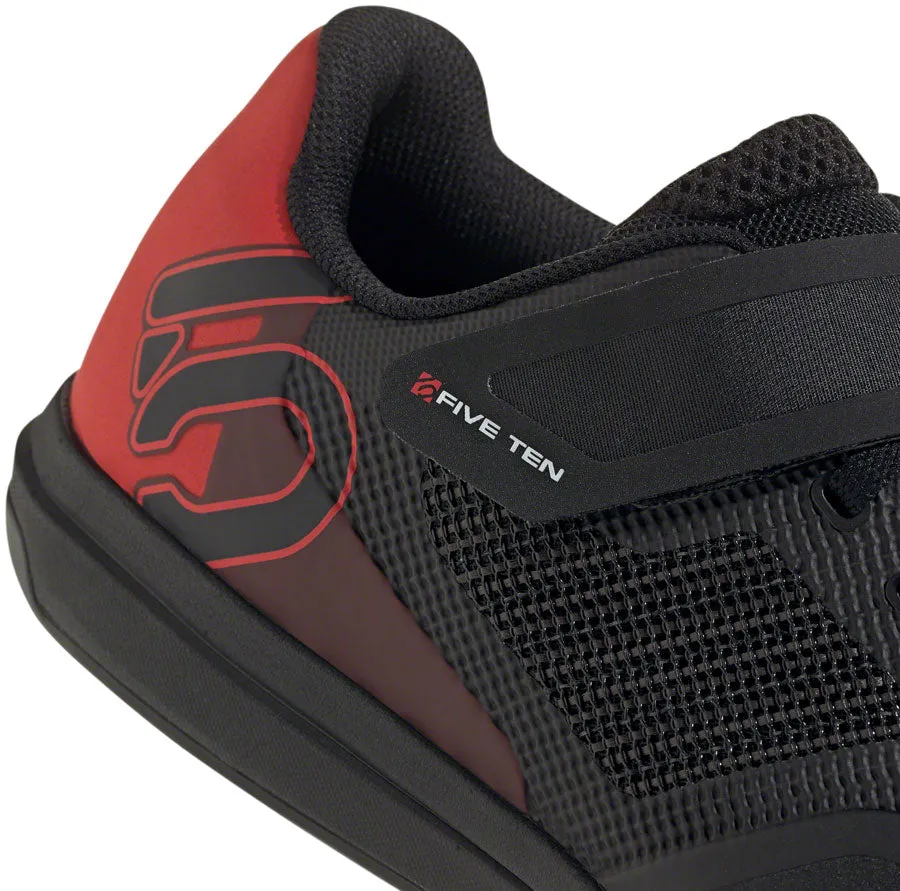 Five Ten Hellcat Pro Mountain Clipless Shoes - Mens Core BLK/Core BLK/Red 8